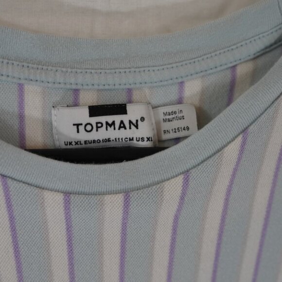 Topman Striped T-Shirt - Picture 2 of 3